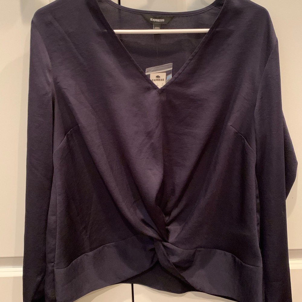 Express satin shirt